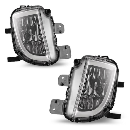 Winjet Fog Lights - Clear CFWJ-0480-C